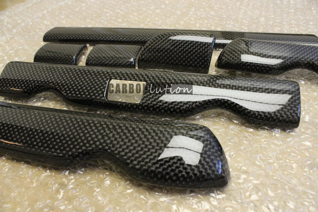 987 carbon fiber dash trim set