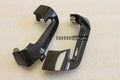 Carbon fiber seat belt trim