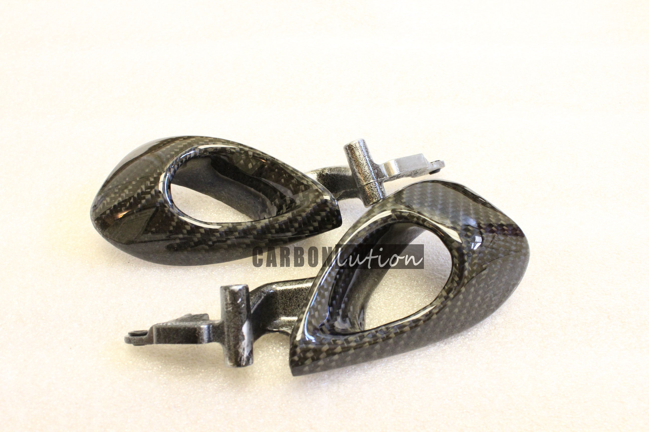 Carbon fiber door pull handle for Porsche 996 986 Boxster Carerra Turbo GT3
