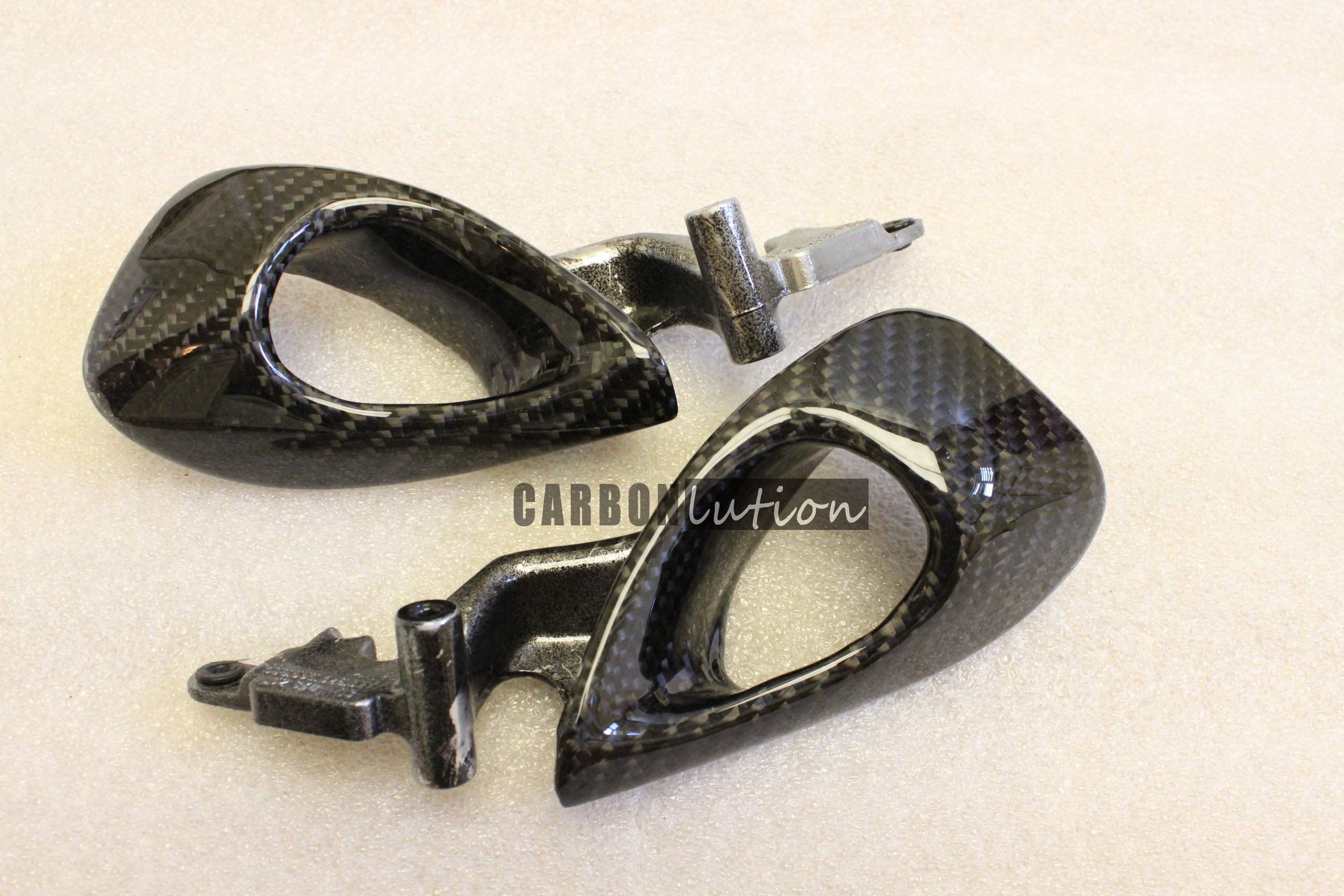 Carbon fiber door pull handle for Porsche 996 986 Boxster Carerra Turbo GT3