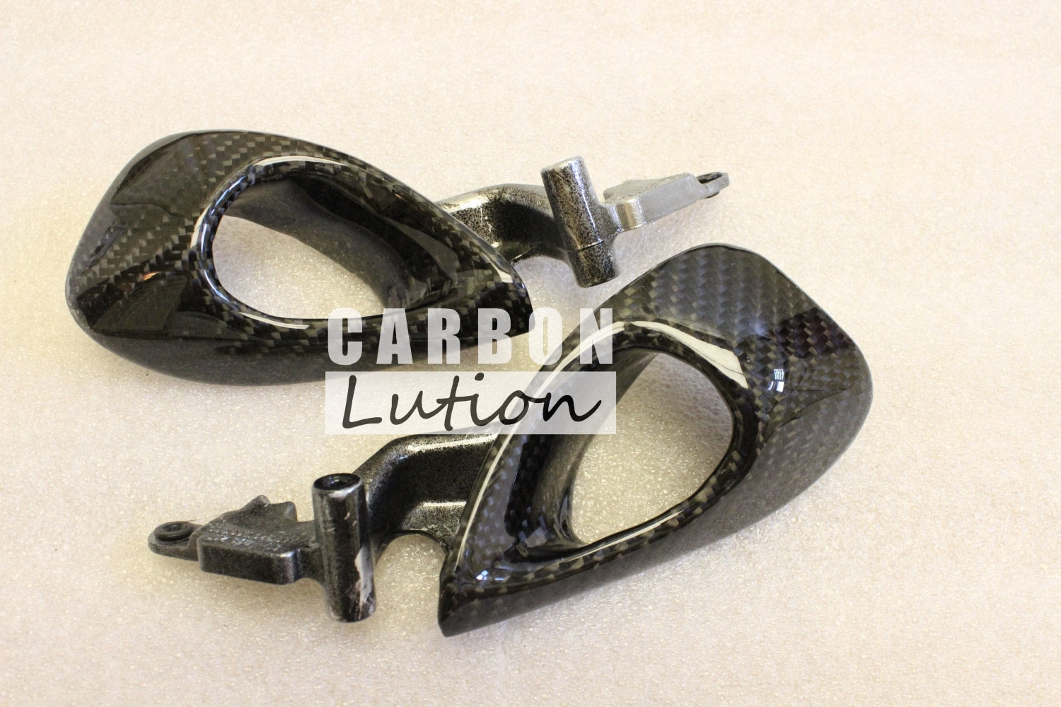 Carbon fiber door pull handle for Porsche 996 986 Boxster Carerra Turbo GT3