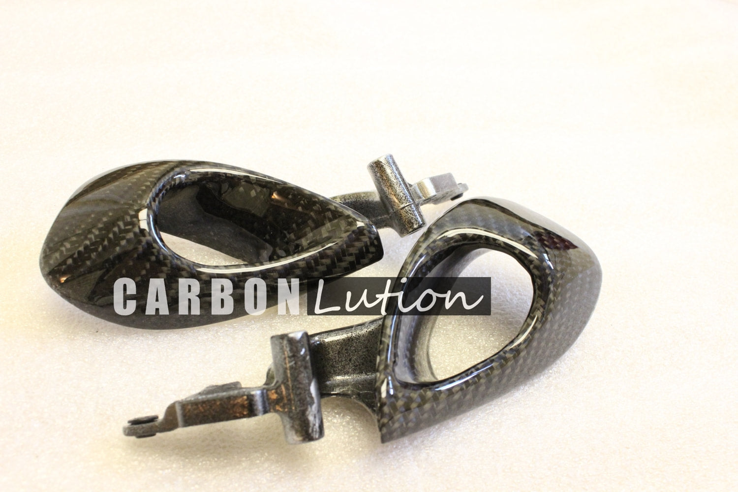 Carbon fiber door pull handle for Porsche 996 986 Boxster Carerra Turbo GT3