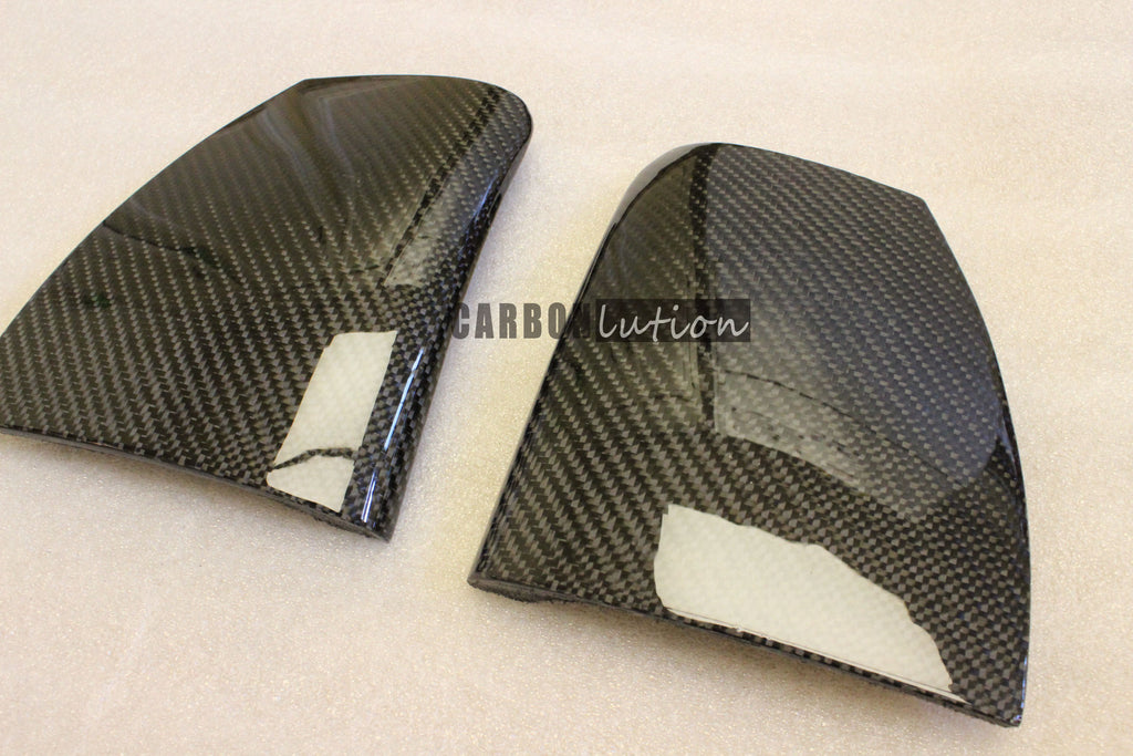 Carbon fiber upper console side trim