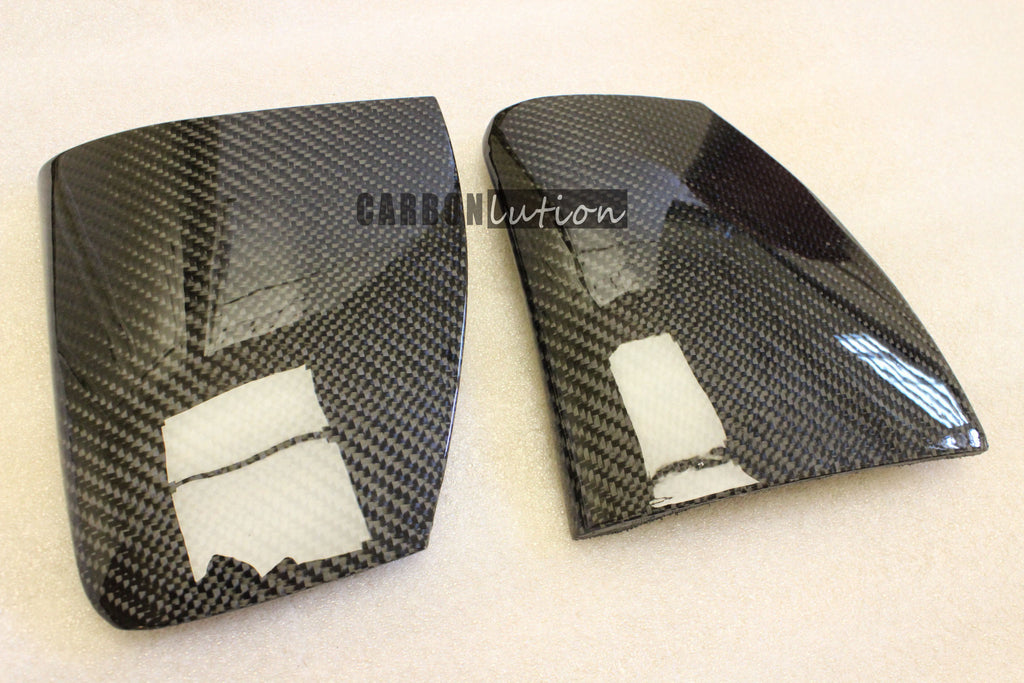 Carbon fiber upper console side trim