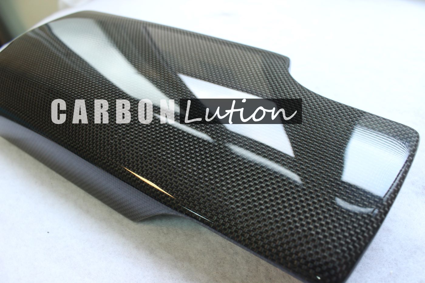 Carbon fiber console lid for Porsche 997 987 Carerra Turbo Cayman Boxster GT3