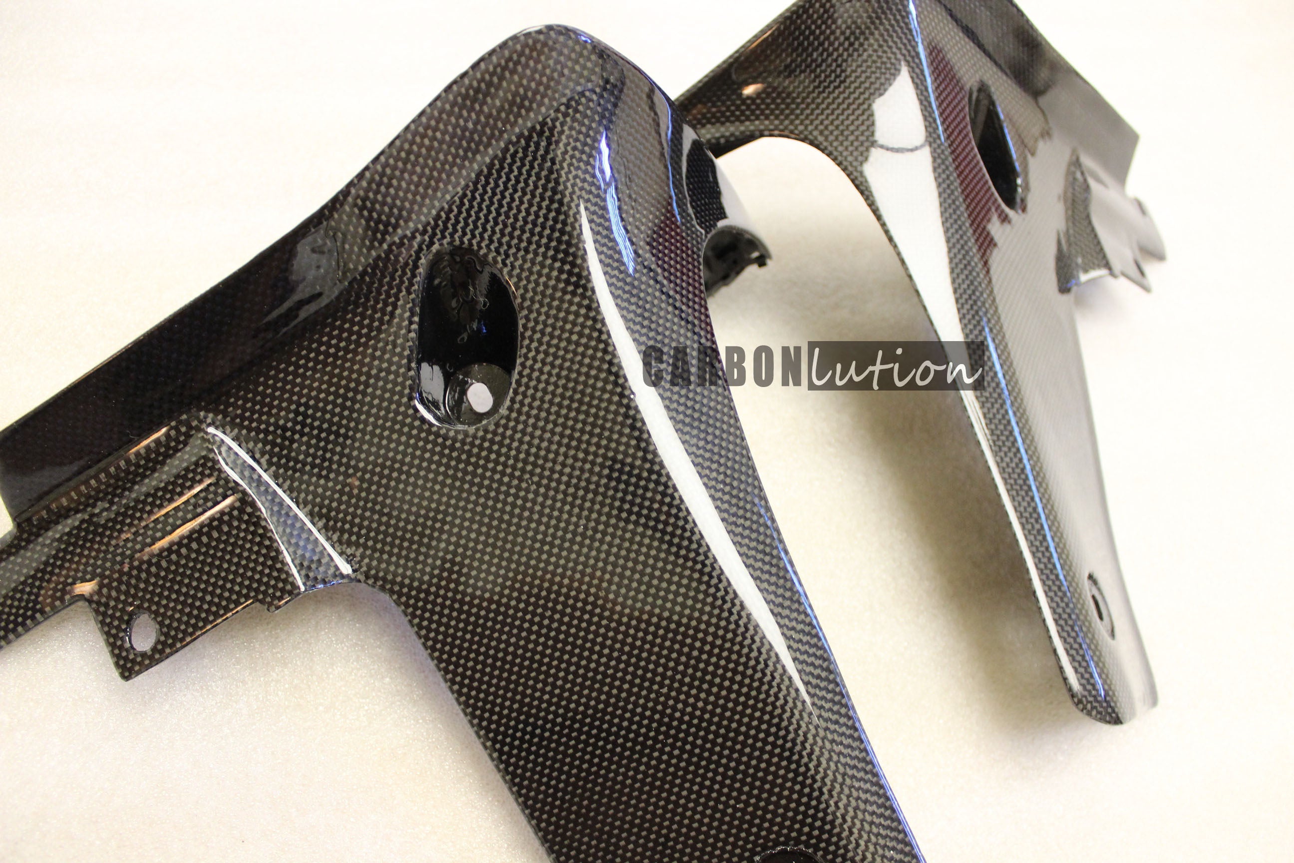 Carbon fiber mud guard