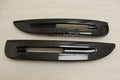 Carbon fiber fog light trim for Boxster Spyder