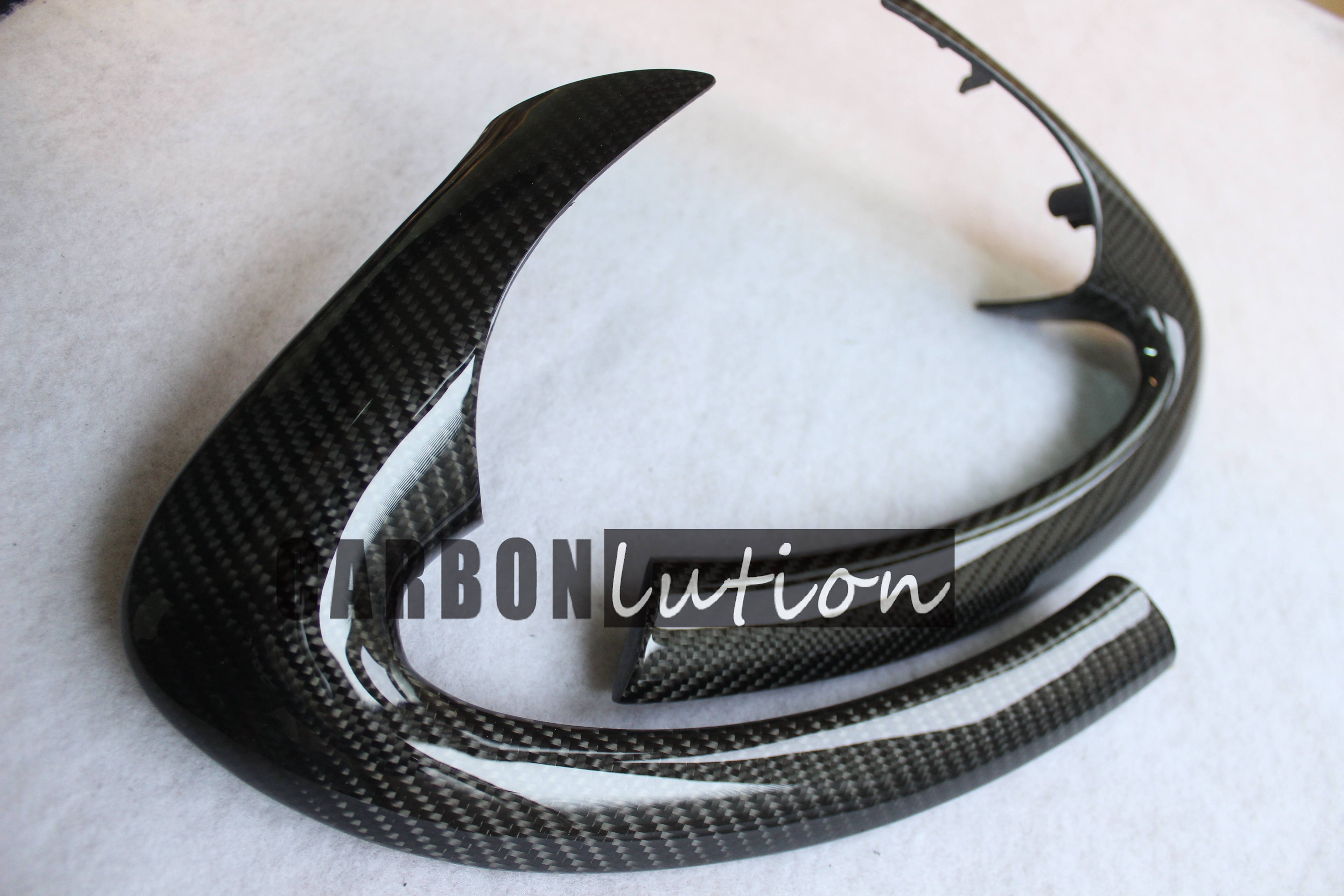 Carbon fiber door pull trim for Porsche 996