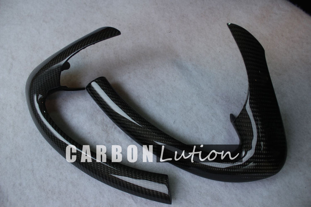 Carbon fiber door pull trim for Porsche 996