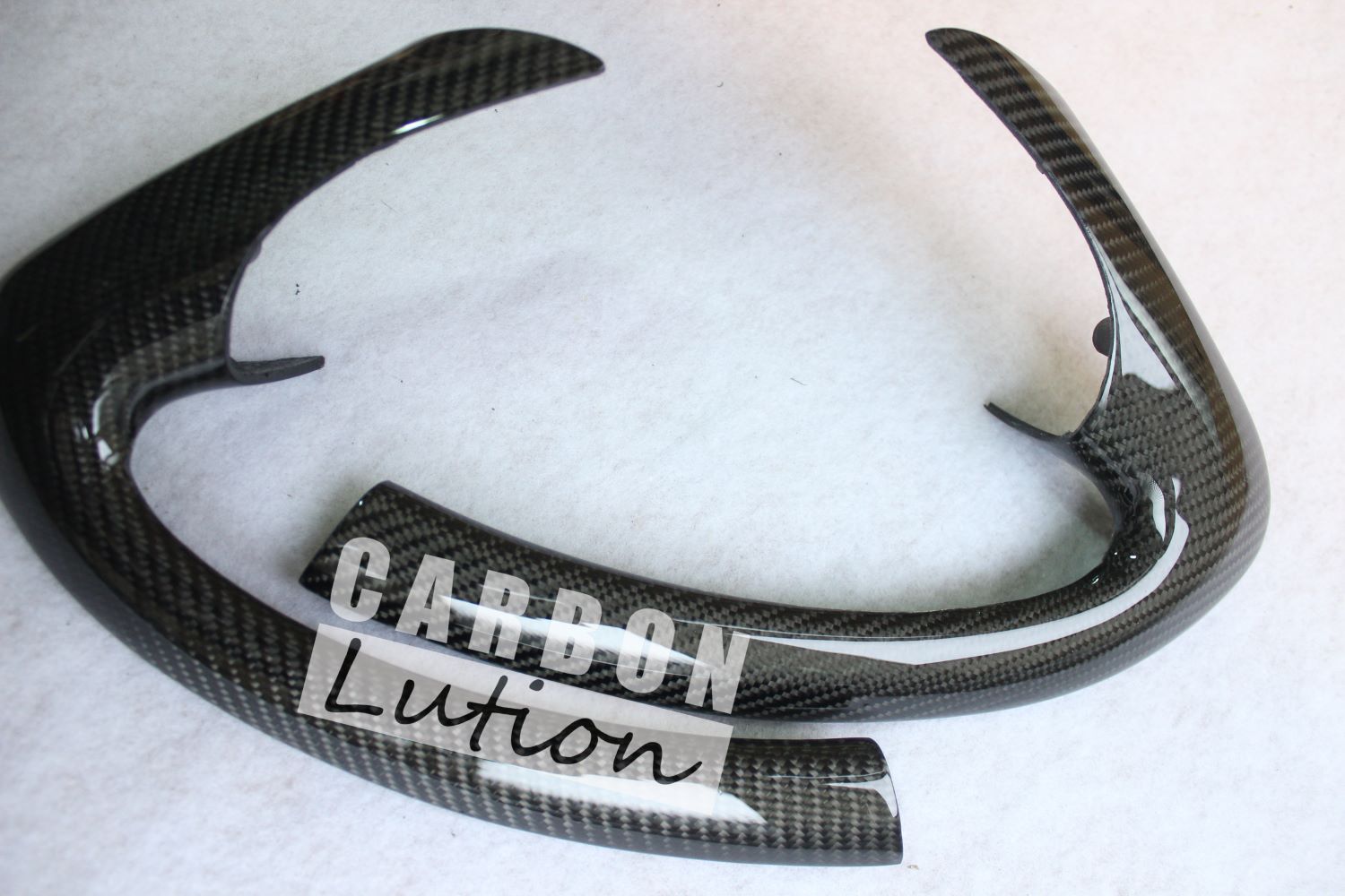 Carbon fiber door pull trim for Porsche 996