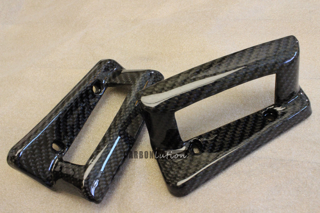 Carbon fiber exterior door handles
