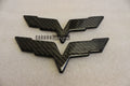Corvette C6 carbon fiber emblem