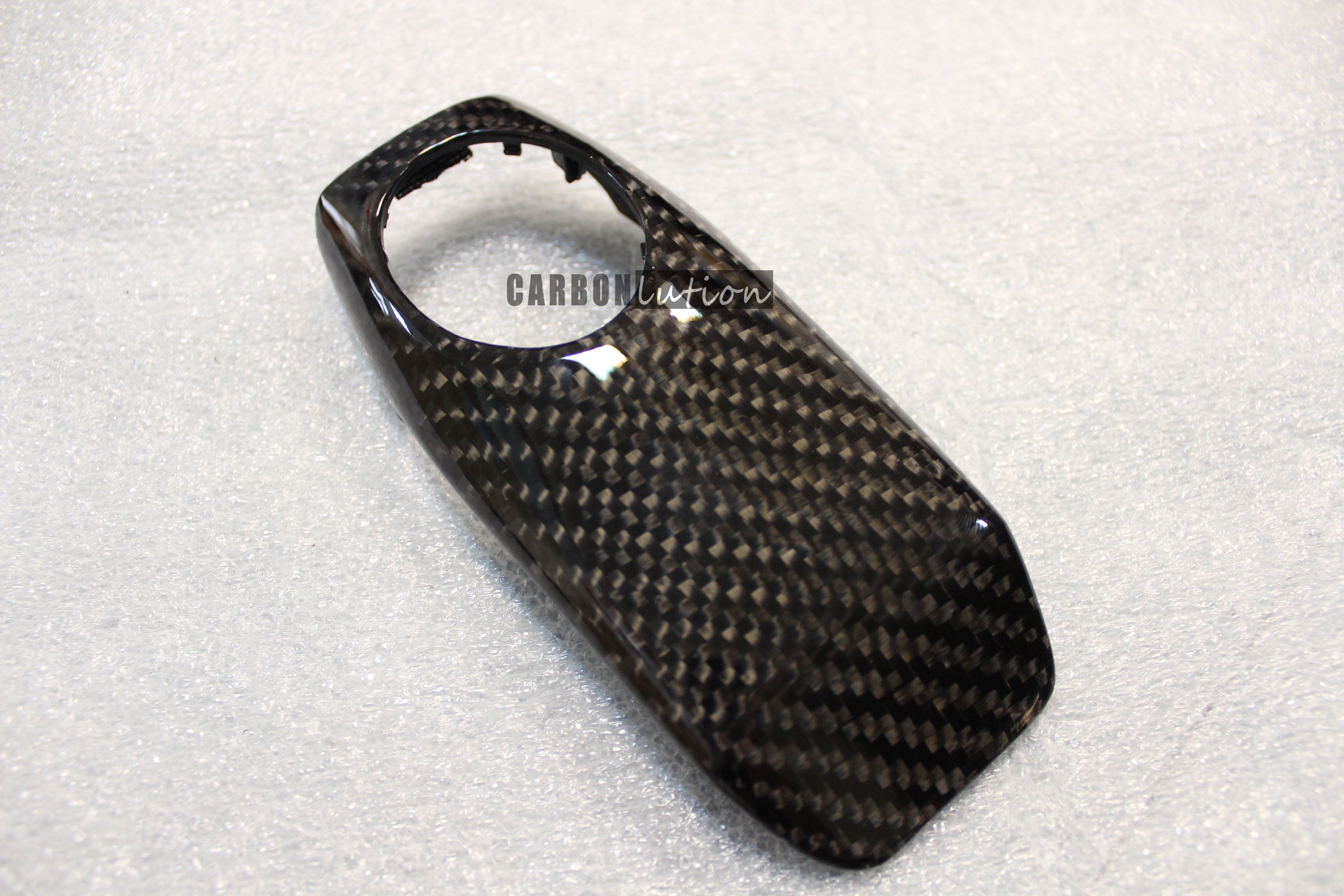 Carbon dash sensor trim