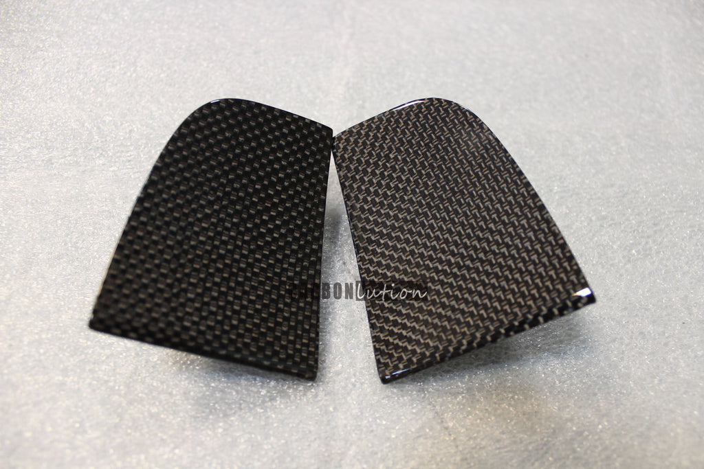 Carbon fiber door end caps