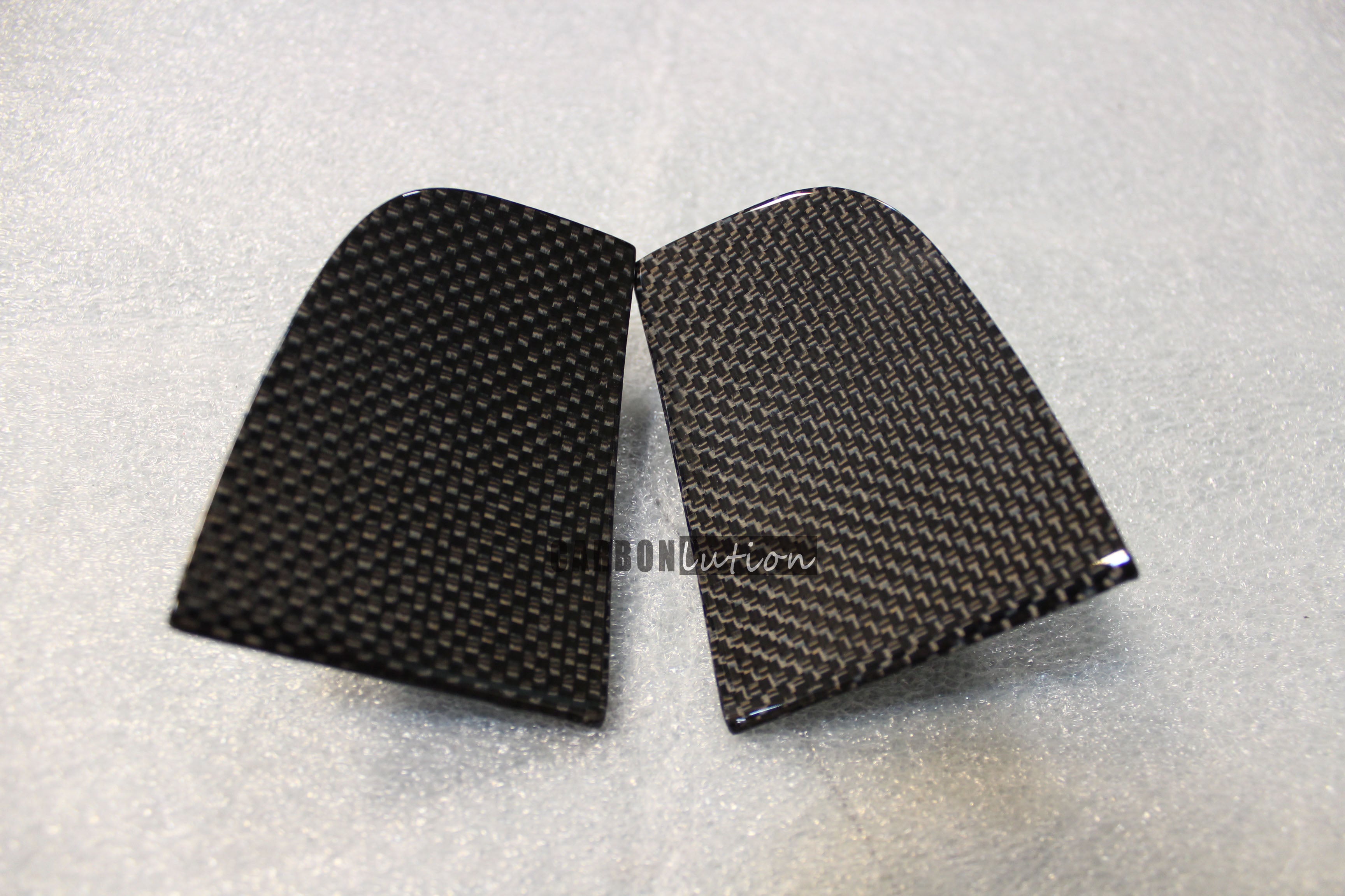 Carbon fiber door end caps