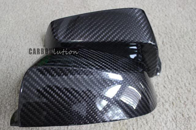 Carbon fiber mirror cap replacement
