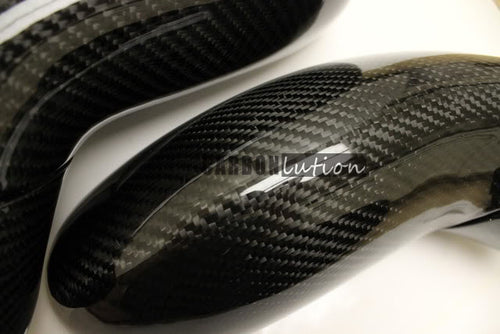 Carbon fiber mirror housing