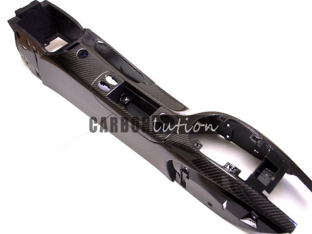 Carbon fiber center console for Porsche 996 Turbo Carerra GT2 Boxster 986