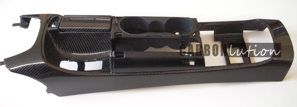 Audi R8 carbon fiber center console