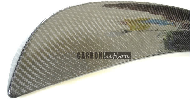 Cayman carbon fiber rear spoiler