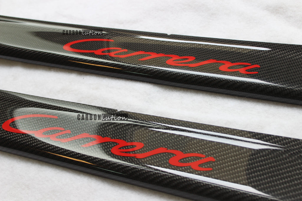 996 986 Carbon fiber outer door sills
