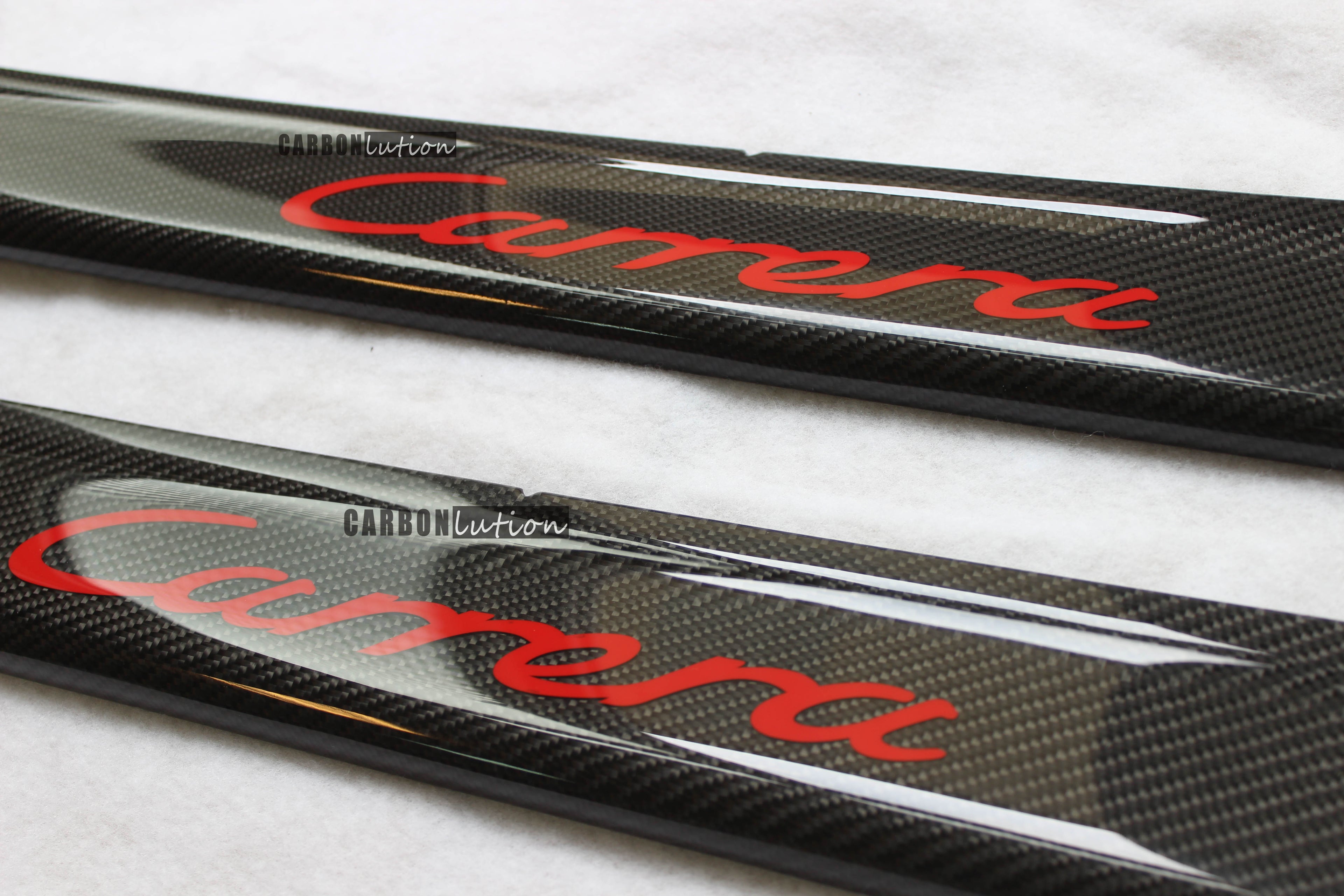 996 986 Carbon fiber outer door sills