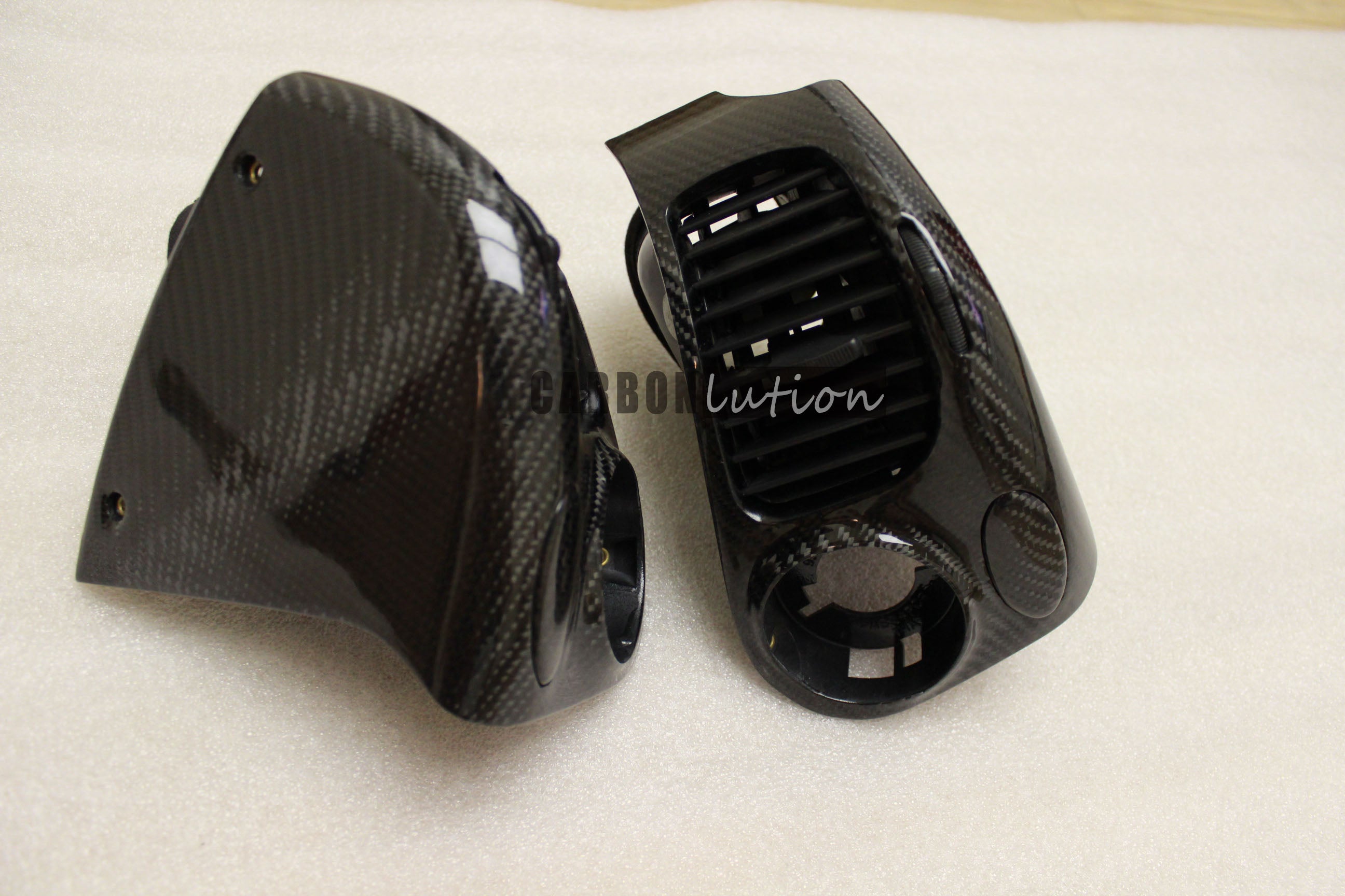 996/986 Carbon fiber A/C side air vents for Porsche 996 Turbo Carerra GT2