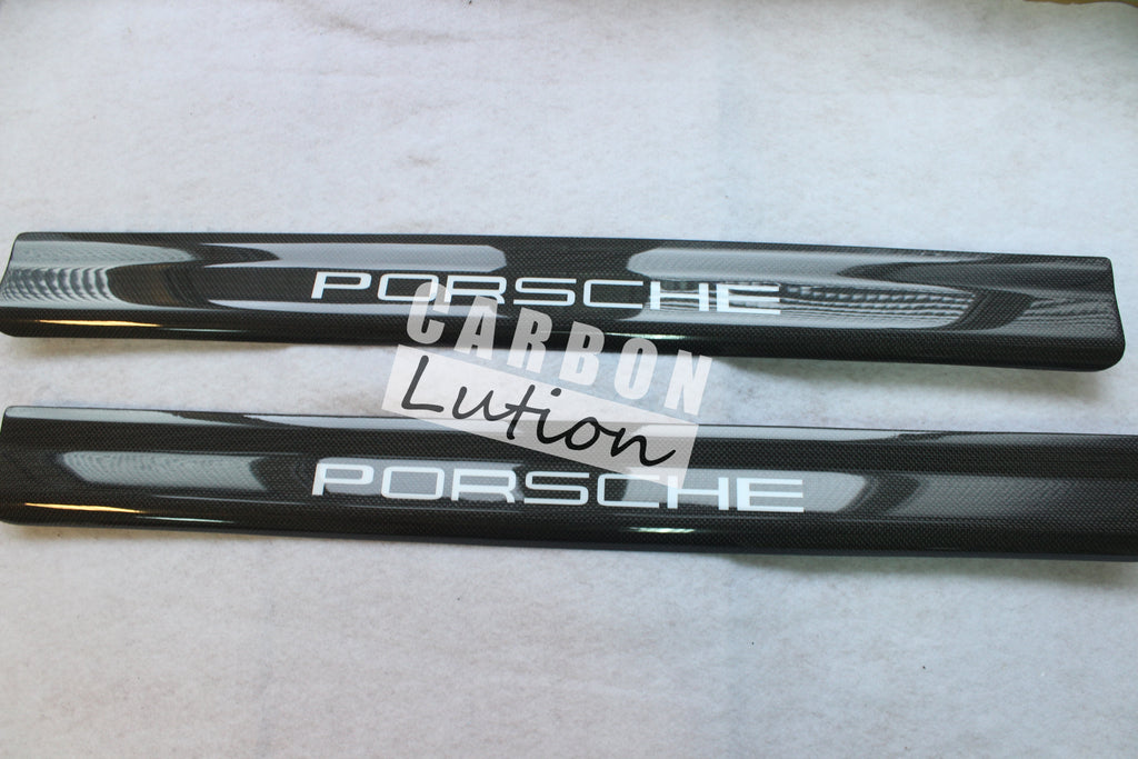 Carbon fiber outer door sills (dry carbon) for Porsche 997