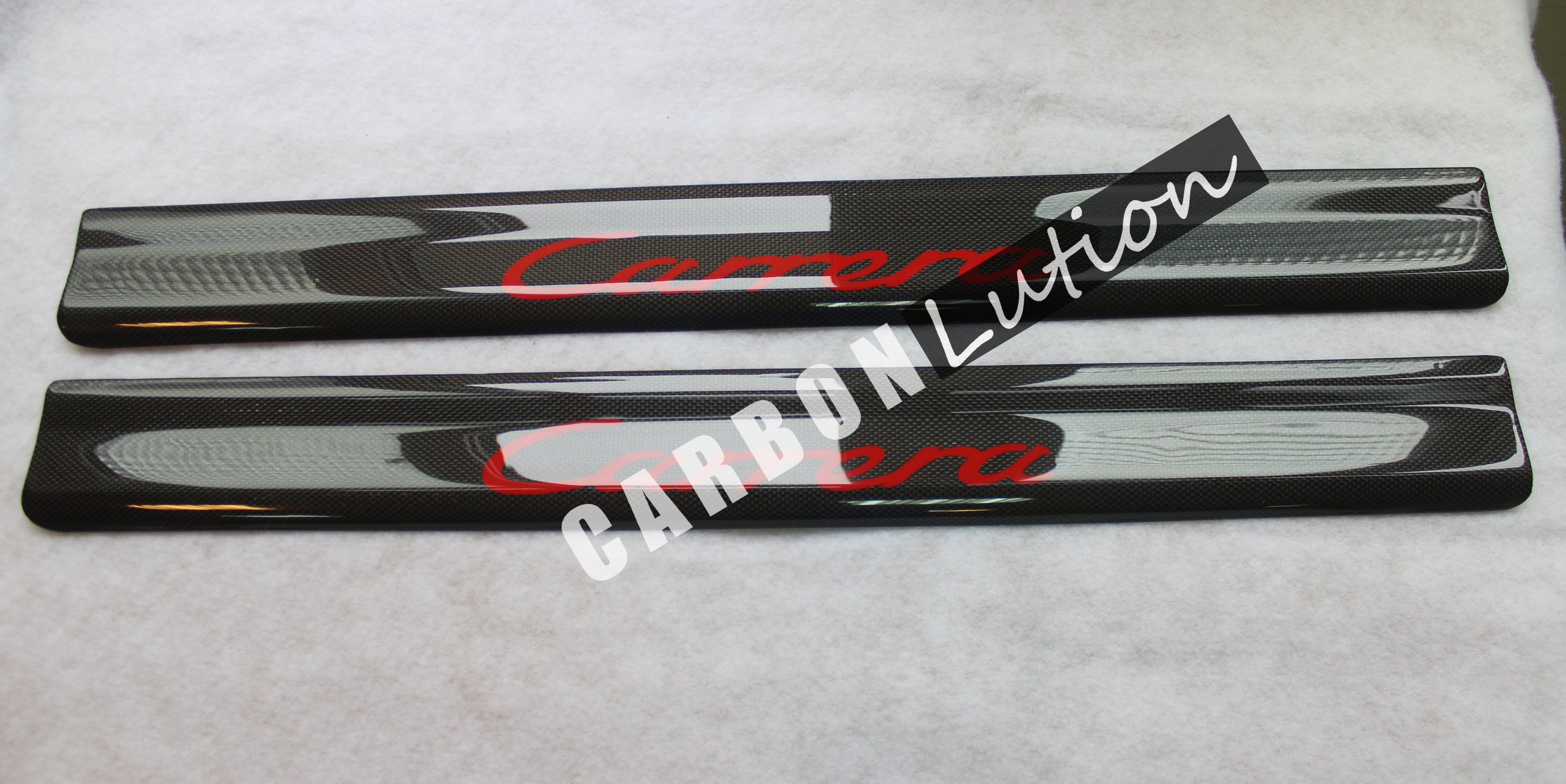 Carbon fiber outer door sills (dry carbon) for Porsche 997