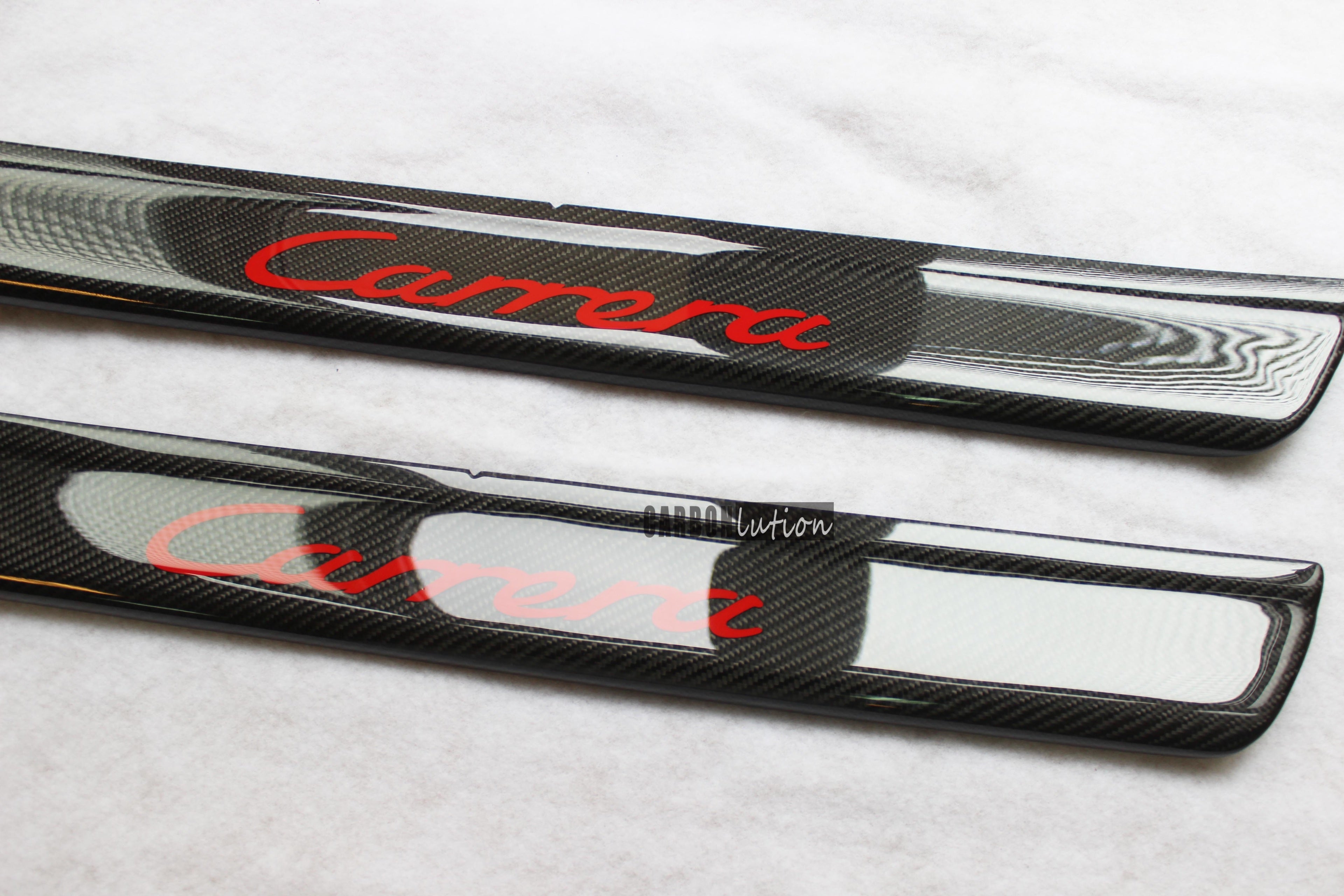 Carbon fiber outer door sills (dry carbon) for Porsche 997