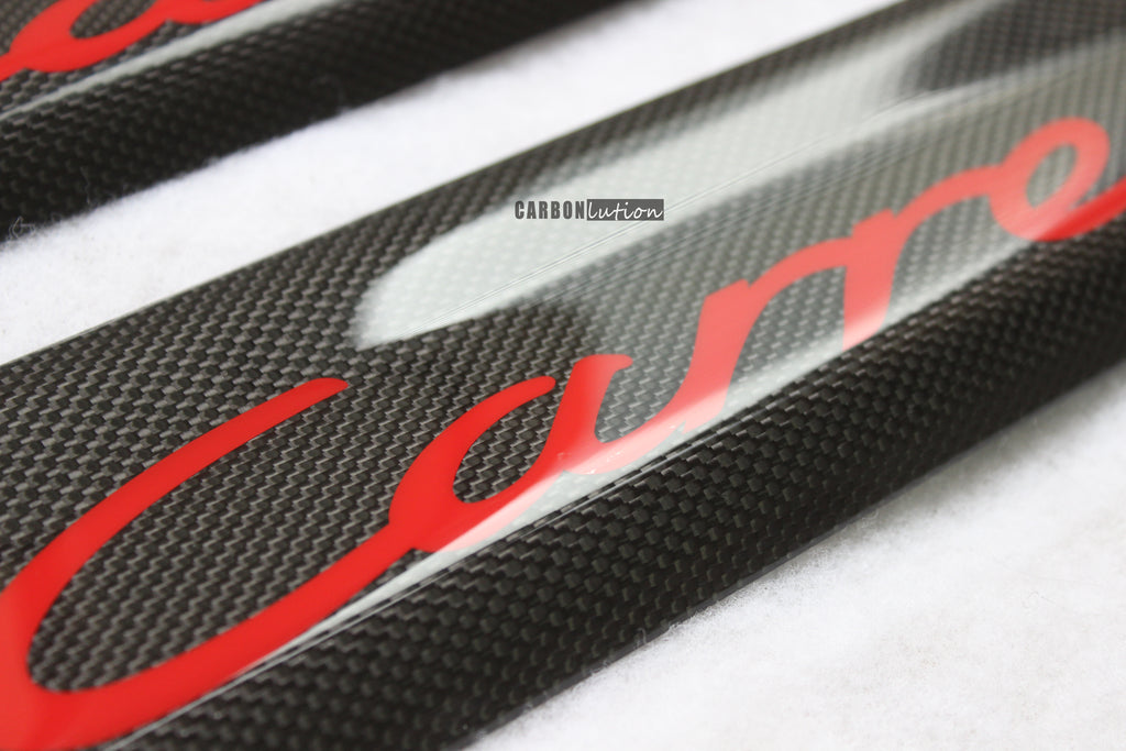Carbon fiber outer door sills (dry carbon) for Porsche 997