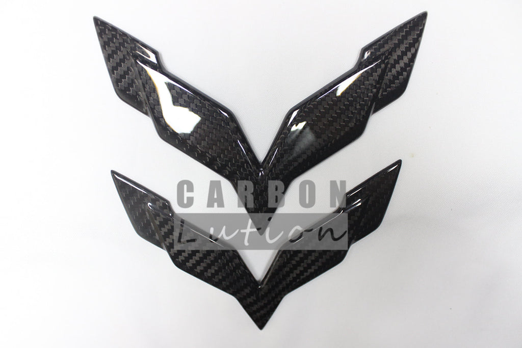 Carbon fiber emblem for Corvette Stingray C7 Z06
