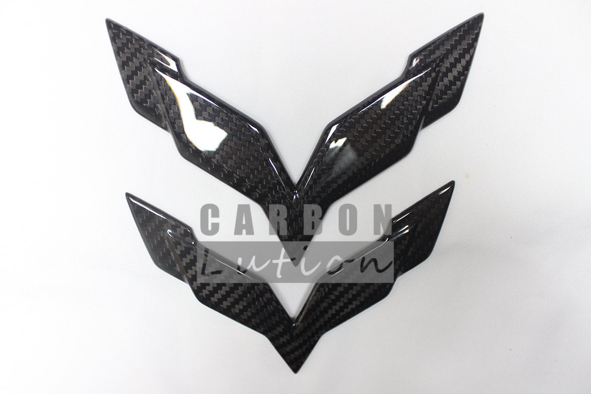 Carbon fiber emblem for Corvette Stingray C7 Z06