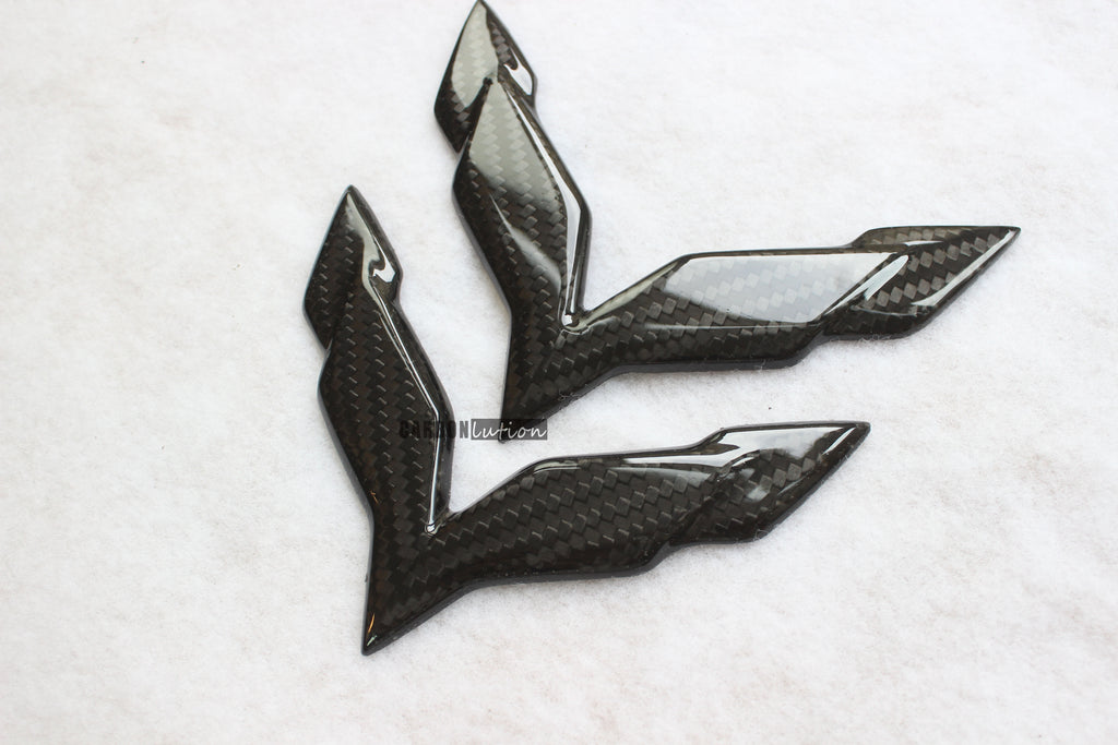 Carbon fiber emblem for Corvette Stingray C7 Z06