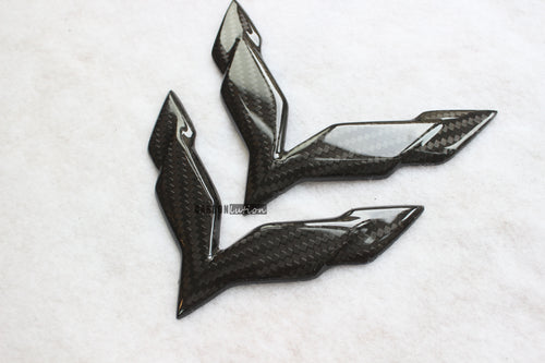 Carbon fiber emblem for Corvette Stingray C7 Z06