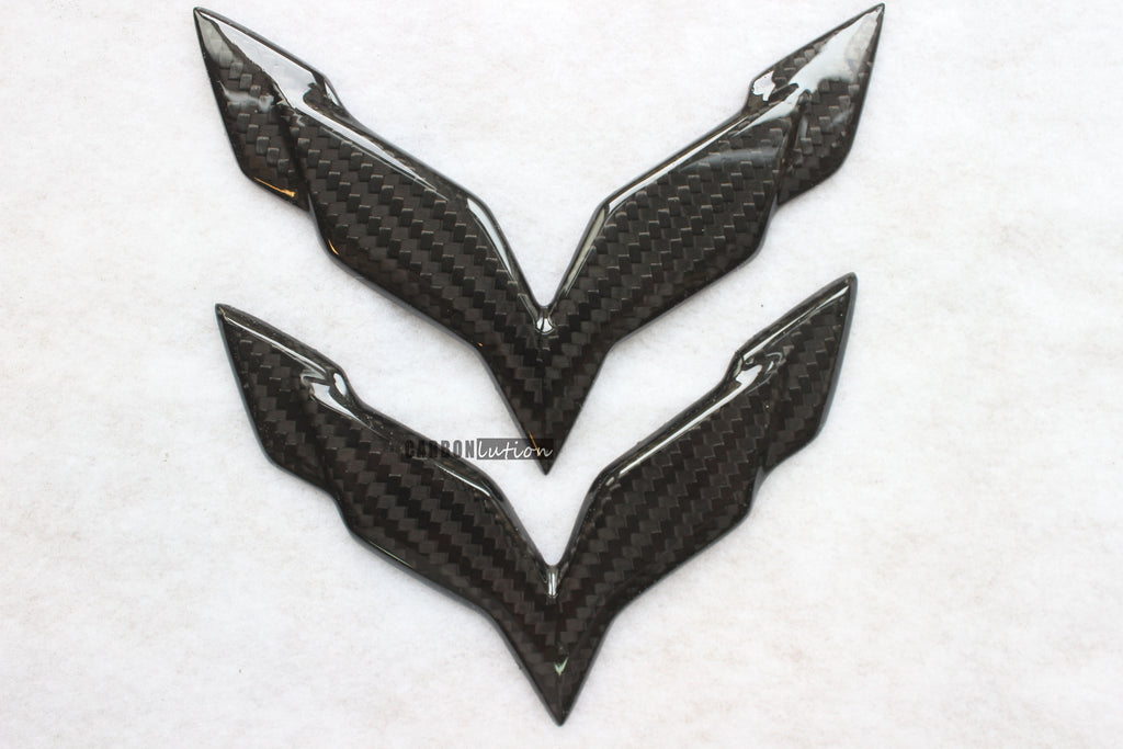 Carbon fiber emblem for Corvette Stingray C7 Z06