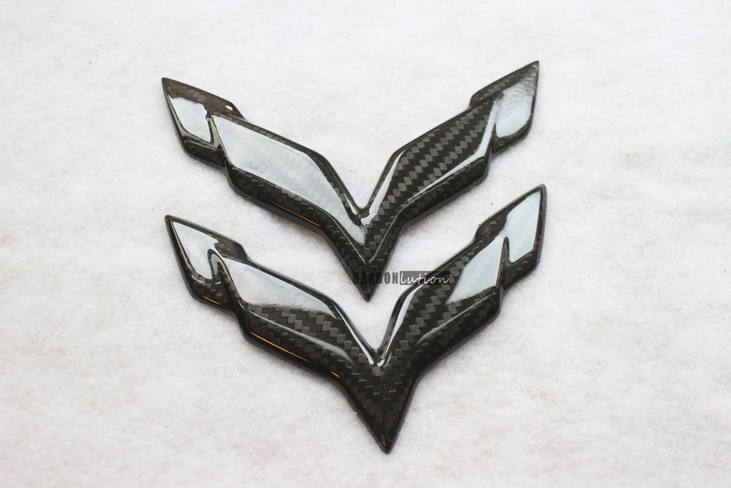 Carbon fiber emblem for Corvette Stingray C7 Z06