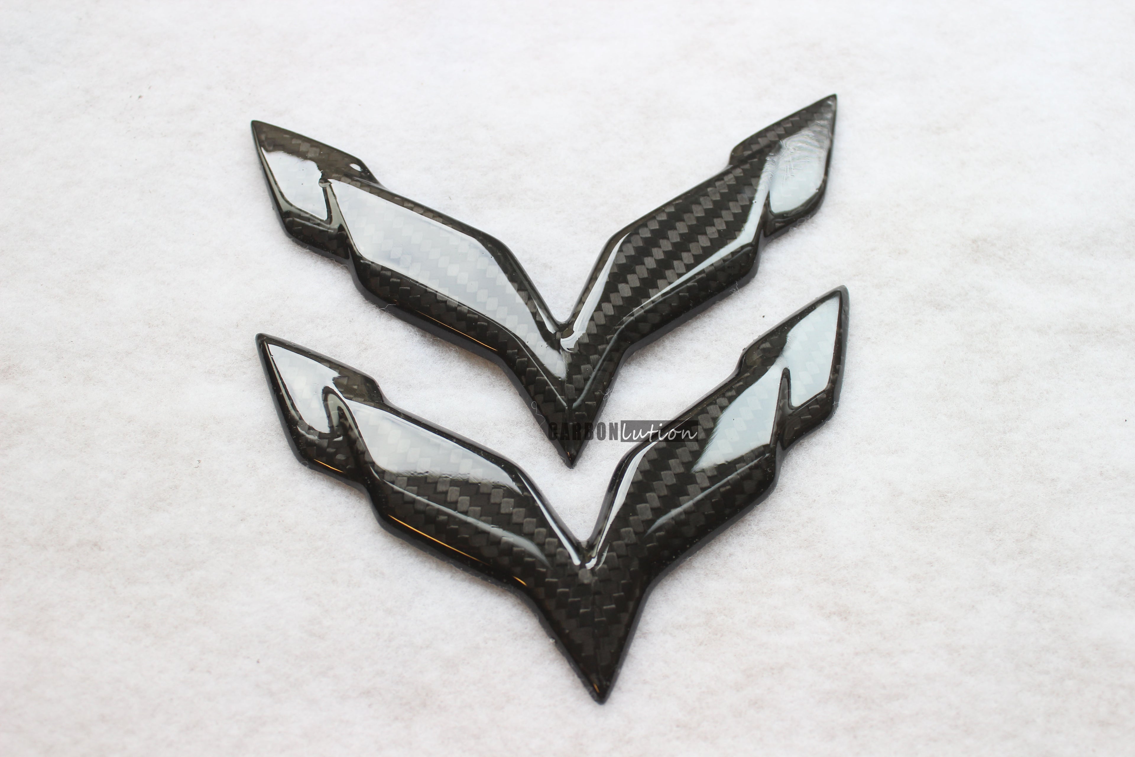 Carbon fiber emblem for Corvette Stingray C7 Z06