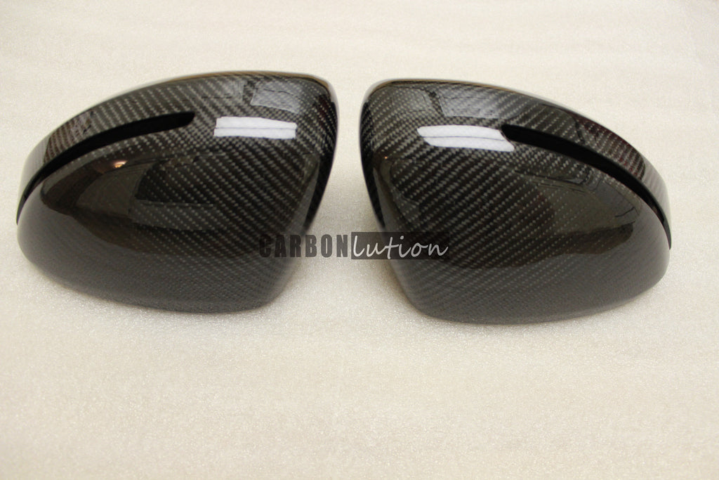 Audi R8 carbon fiber mirror housing